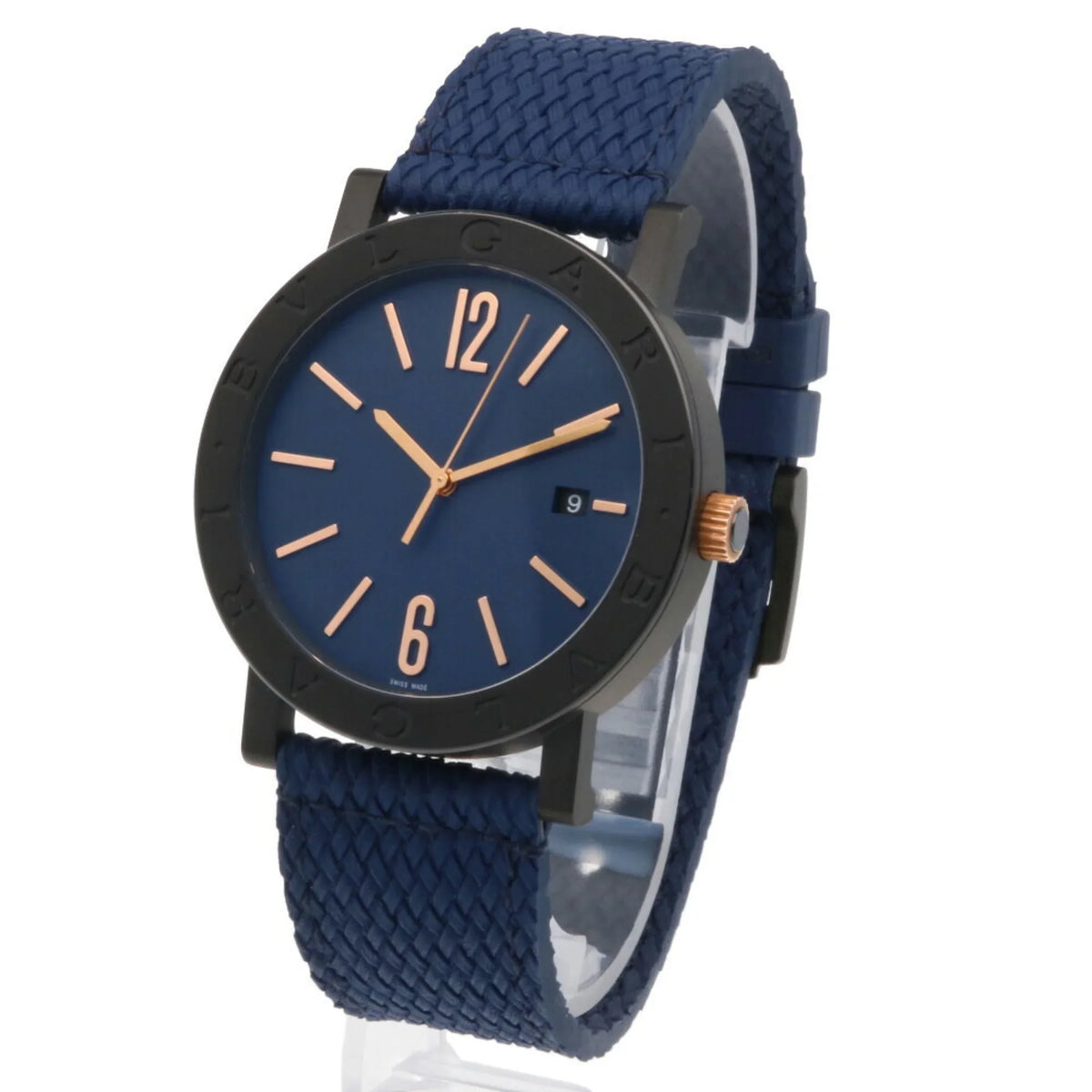 self-winding (Good) men's steel 103133 watch BVLGARI stainless Bvlgari BB41S Pre-Owned