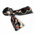 Multi-Patterns Large Natural Soft Fantastic - Chic Silky Tone Black Blancho Scarf/Wrap/Shawl