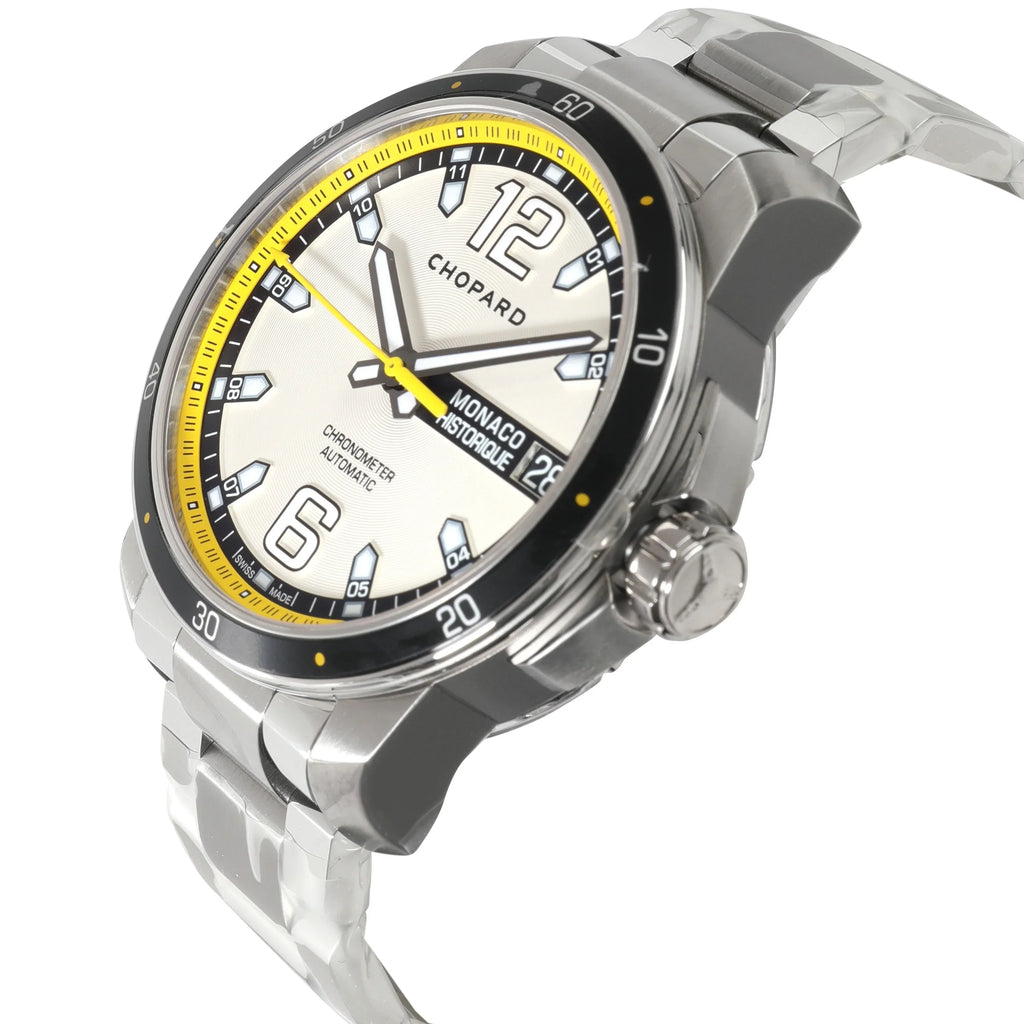 Men's 158568-3991 Watch Historique Pre-Owned in SS/Titanium Chopard Monaco