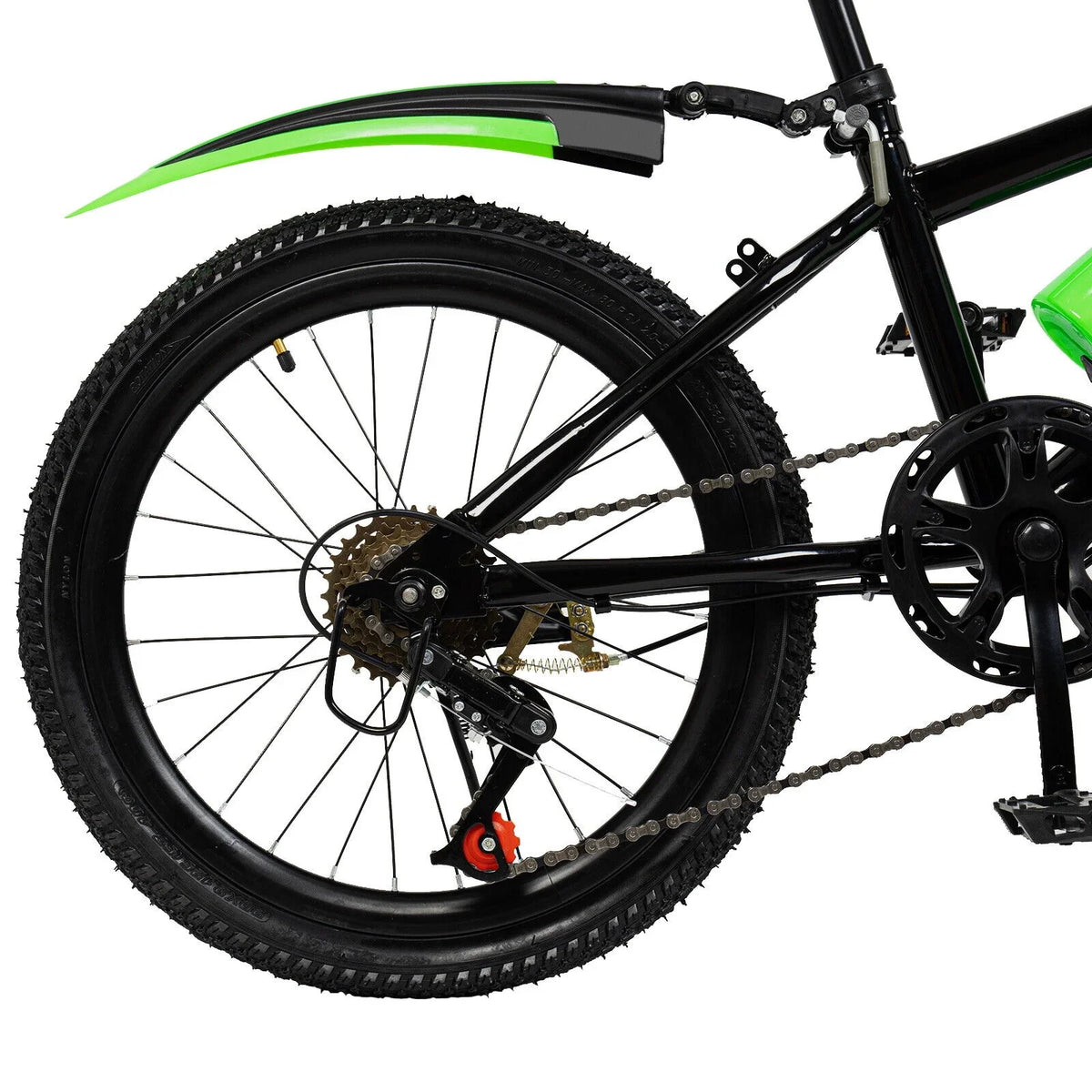20in Bike Bicycle Kids Disc Double High Child 7 Carbon Bike Speed Steel Brake w/