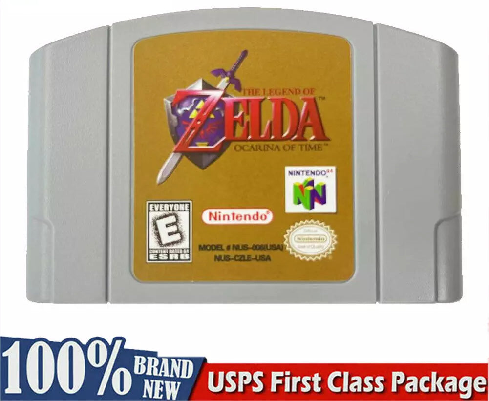 Time Box US- Nintendo Ocarina for Zelda N64 Legend of of Console Game