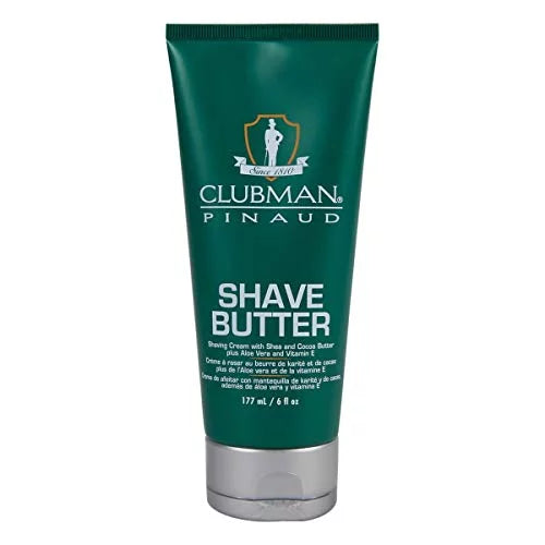 Pinaud Shave Butter, 6 Clubman 6 oz, Pack