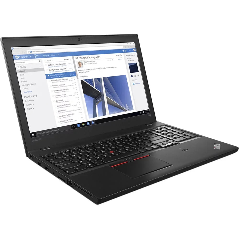 GHz Thinkpad T560 Laptop 320GB Core 4GB Scratch Dent 2.60 Intel W10P Ram i7 - & Lenovo
