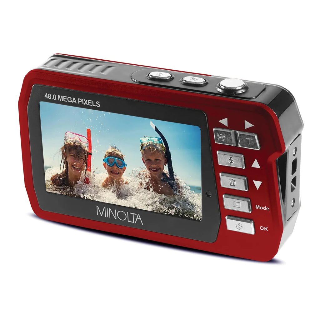 MP Red Digital 48 Camera, Minolta Waterproof
