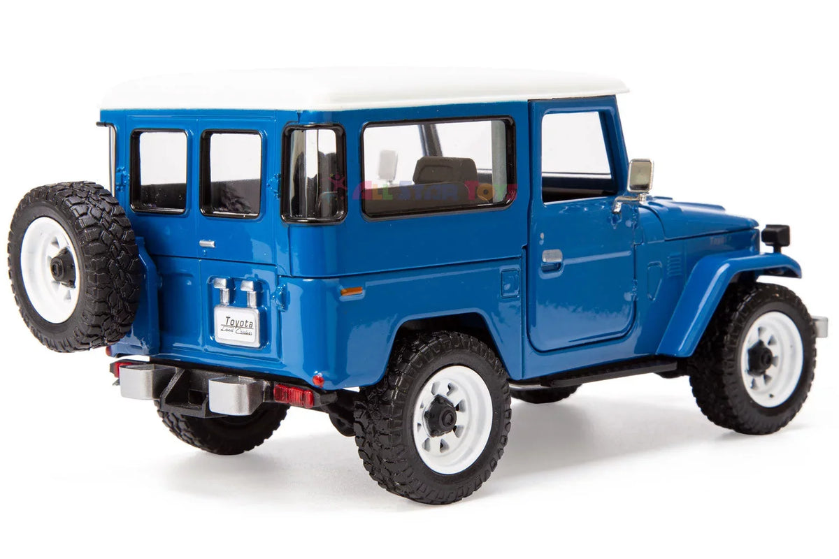 with FJ40 Land Toys Wheels Custom Model Blue 79323 FJ Cruiser J40 Diecast by Off-Road 1/24 Motormax All Royal Exclusive Toyota Star Cruiser