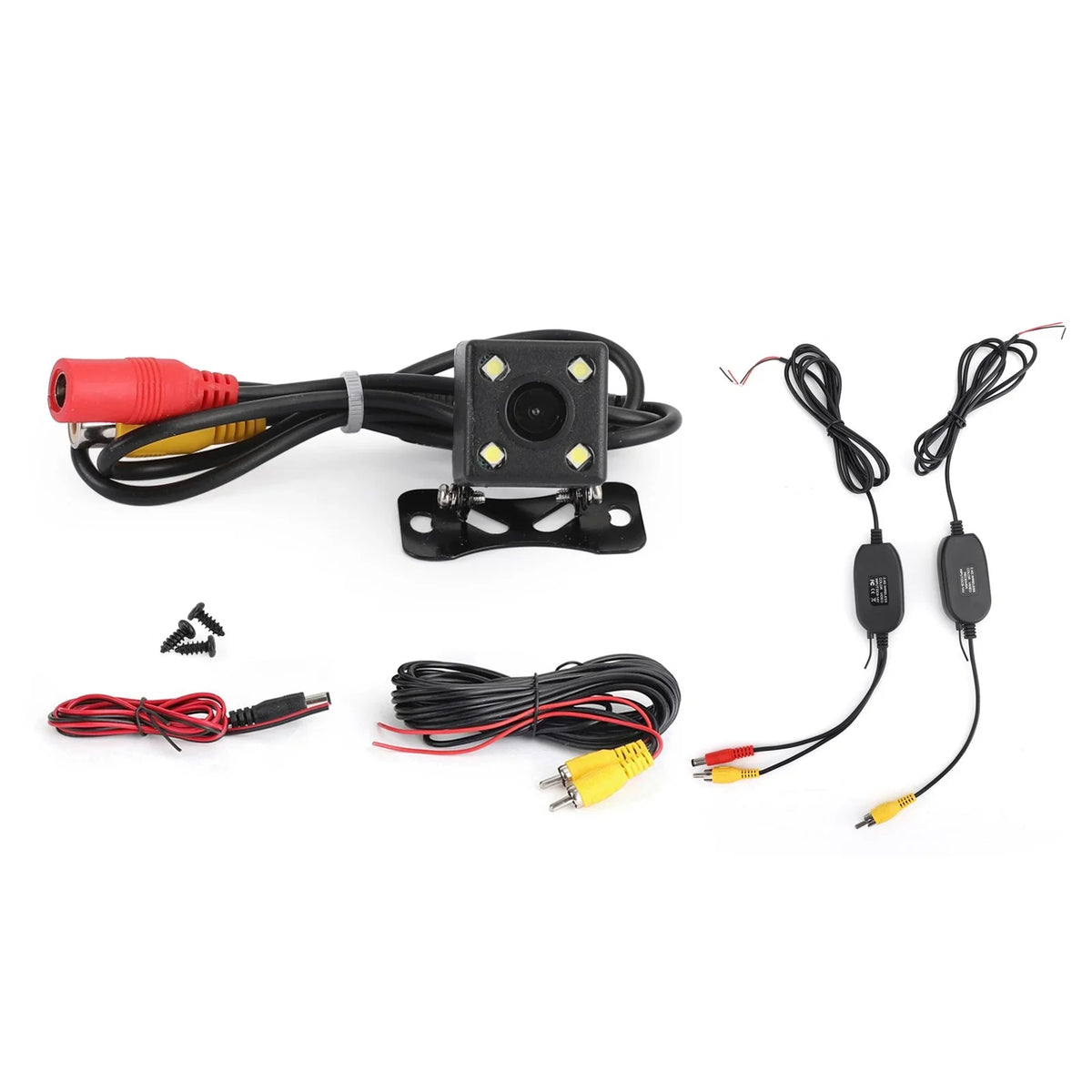 LED Night CMOS View Reverse View Rear Backup 170° 4 Car Wireless Camera