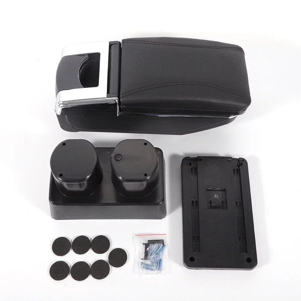 Container Versa 07-2011 Black Center For Hatch Console Storage 2012 Box Nissan Armrest