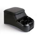 18 10.75 Console Deluxe Vinyl Catcher - x x No.300 Black 11.25 Clutter Bench Seat in.