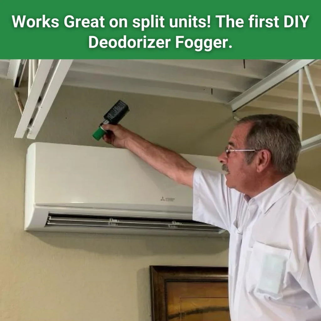 Natural, Aid and System Air Concentrate Plant-Based Duct All Mold Deodorizer of Uses. with 4 Pack Fogger HVAC - with Thymol Duct Treatment - Multiple