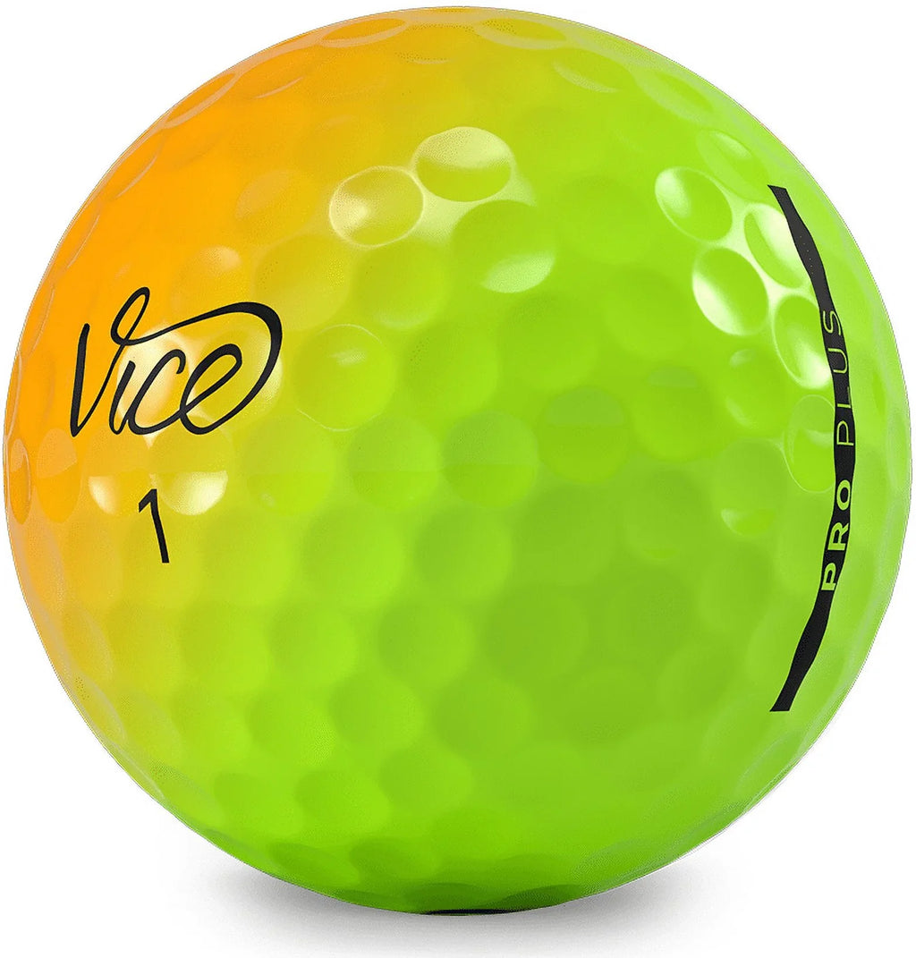 Pro Balls|Shade Vice Golf Orange Plus Edition Golf Limited Yellow