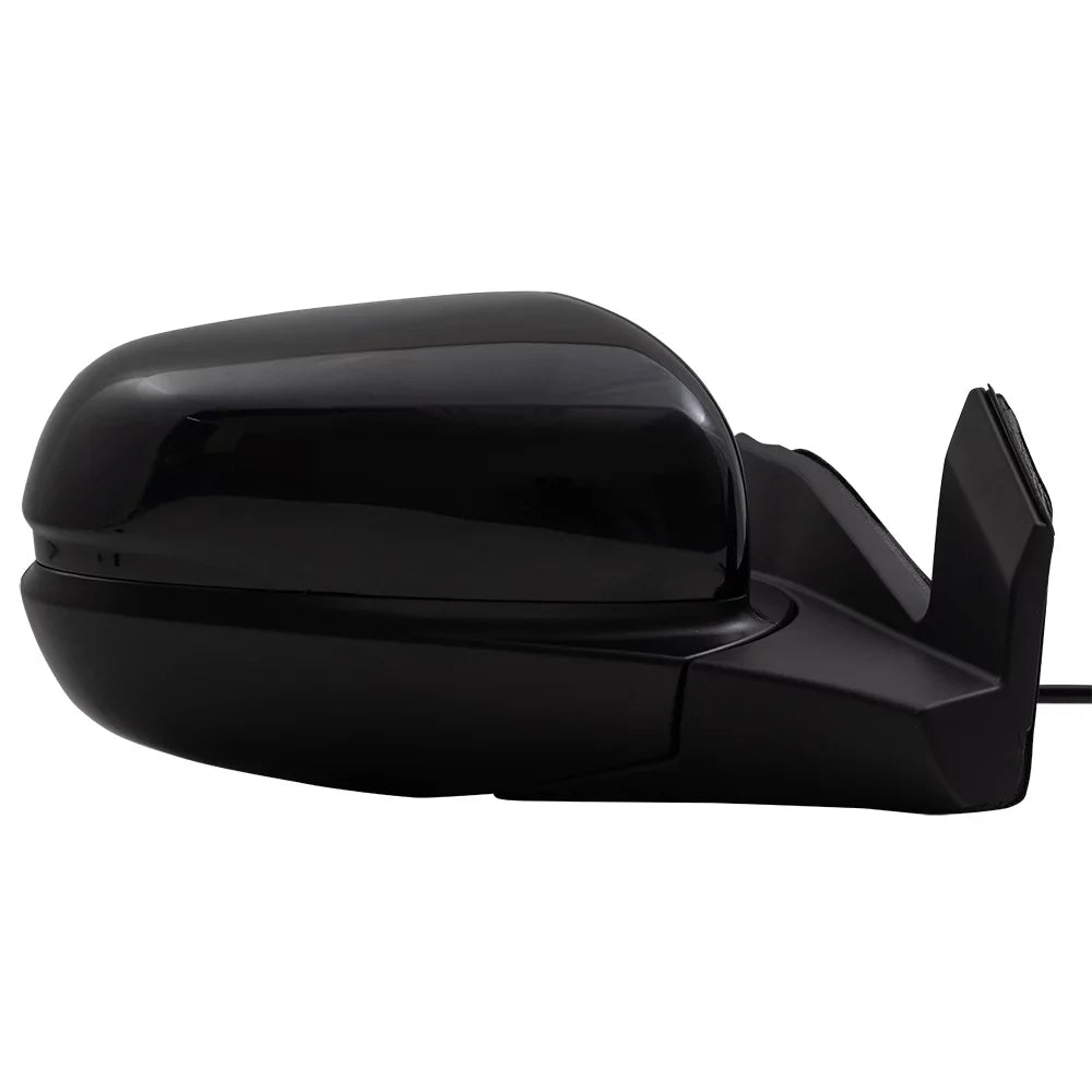 Camera View Dimming-Side Assembly Replacement Door To Signal-Memory-Auto Black Without Mirror Paint Manual Brock Right Folding Power Heat Passenger With Match Aftermarket