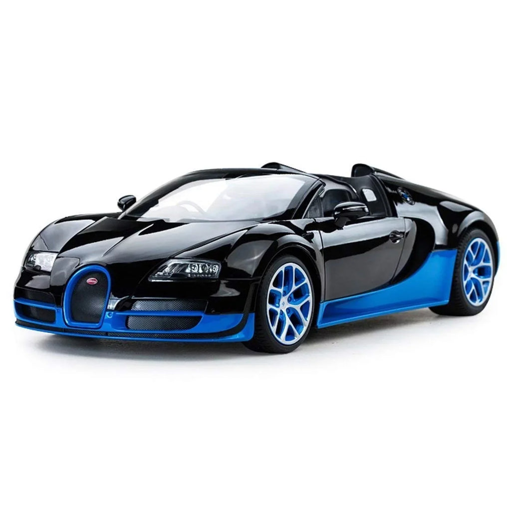 Rastar Sport Car Vitesse (Black/Blue) Model Bugatti Veyron Displayable Toys Grand 1:14 Children RC Gift