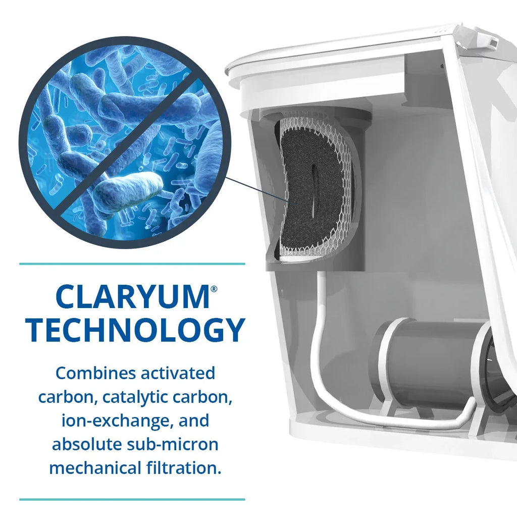 Water Filter Clean Water Aquasana Gallons, Powered Black Filters 320 Pitcher, Machine,