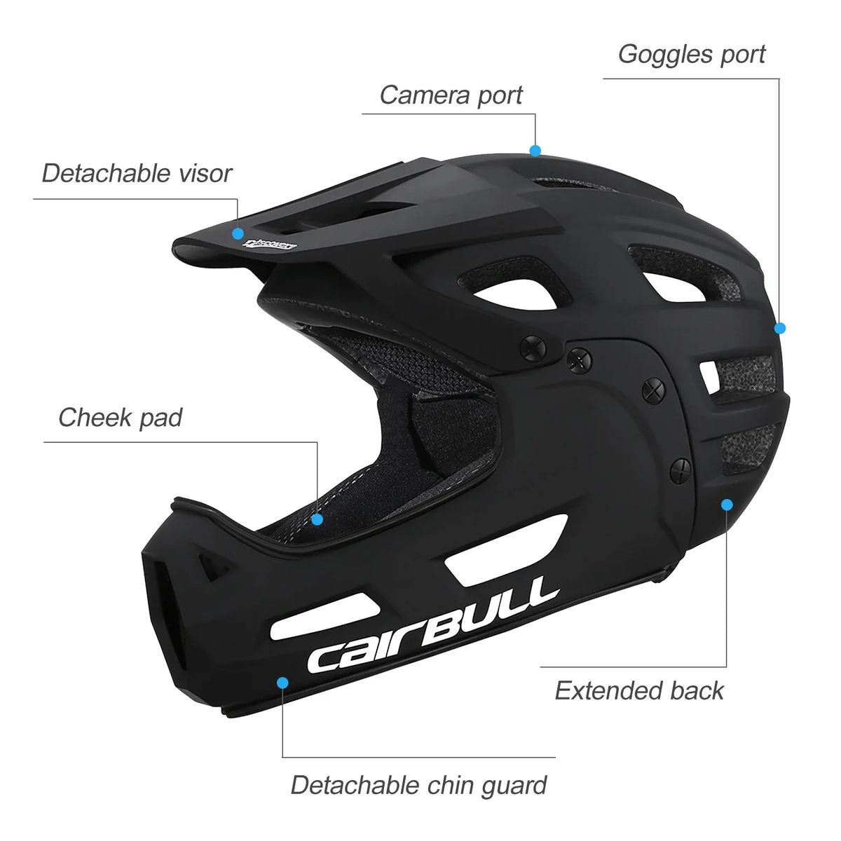 With Mountain With Helmet Helmet Visor And Chin ,Bike And Chin Helmet Cycling