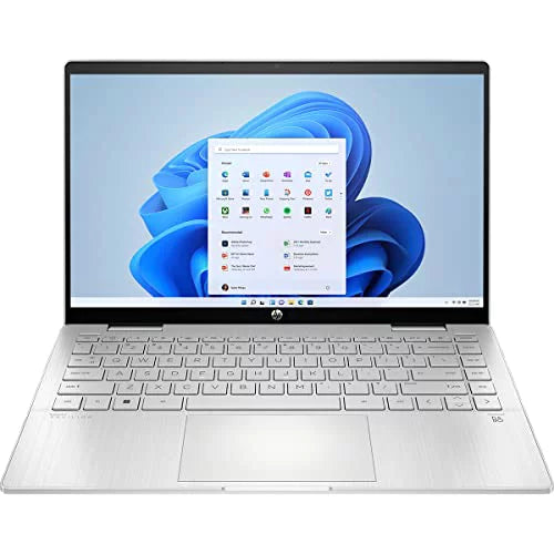 2-in-1 PCIe 10-Core 12th Windows HP 8GB Laptop, FHD gen 2022 broag Pavilion x360 SSD, Stylus 11, 2TB 64GB Reader, Backlit Flash Intel Touchscreen, DDR4 Fingerprint 14" i5-1235U, RAM, KB, Newest