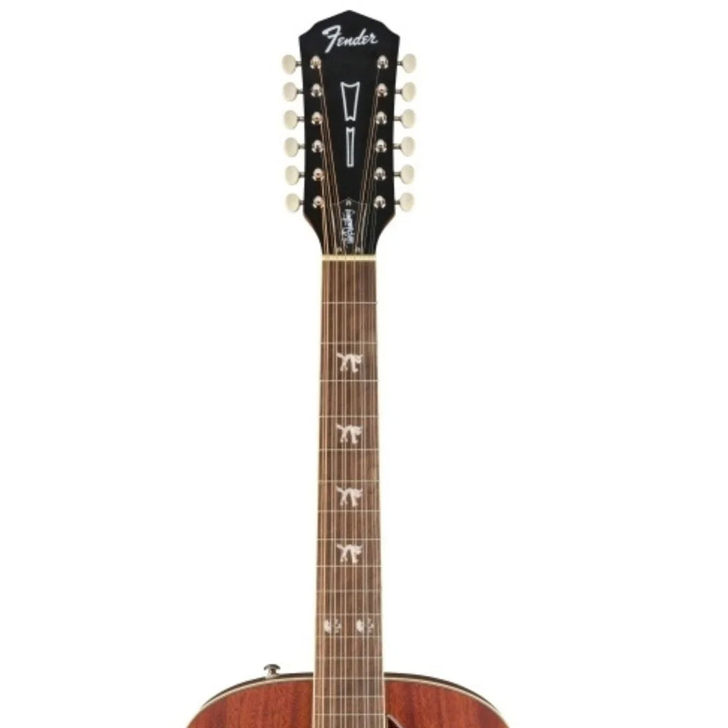 with 12-String Natural, 2-Year Fingerboard Tim Armstrong Guitar, Warranty, Concert Hellcat Acoustic Fender Walnut
