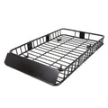Basket Roof Universal Holder Carrier 64'' Rack Cargo w/Extension Luggage Teledu Top SUV