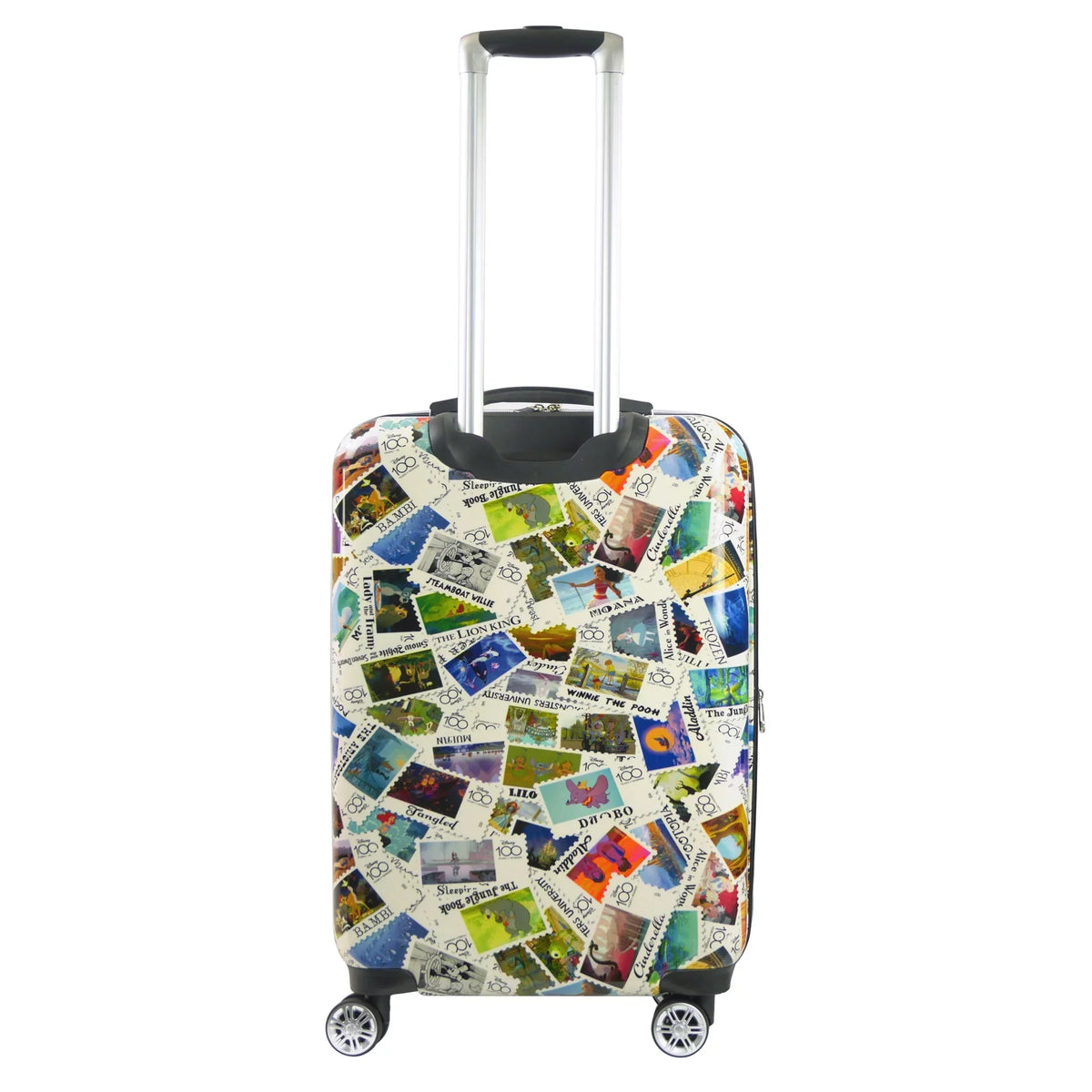 Disney Wheels, Inch Suitcase with Spinner Disney Multi Rolling Luggage, 26 Stamps Hardshell