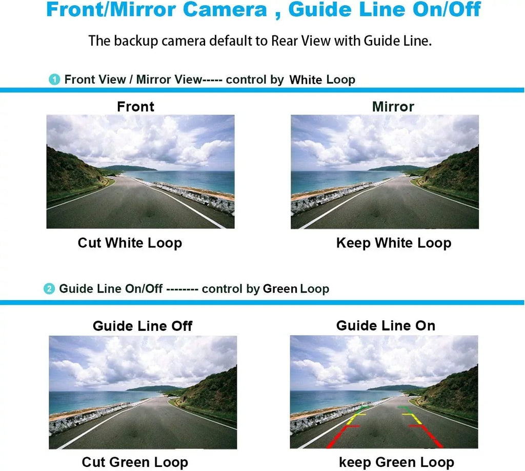Rearview Backup Camera KW-V230BT Frame for Black KWV230BT License JVC Plate