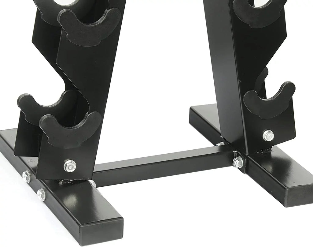 Rack 150 Rubber Dumbbells Hex Set and Coated Pound with Dumbbell