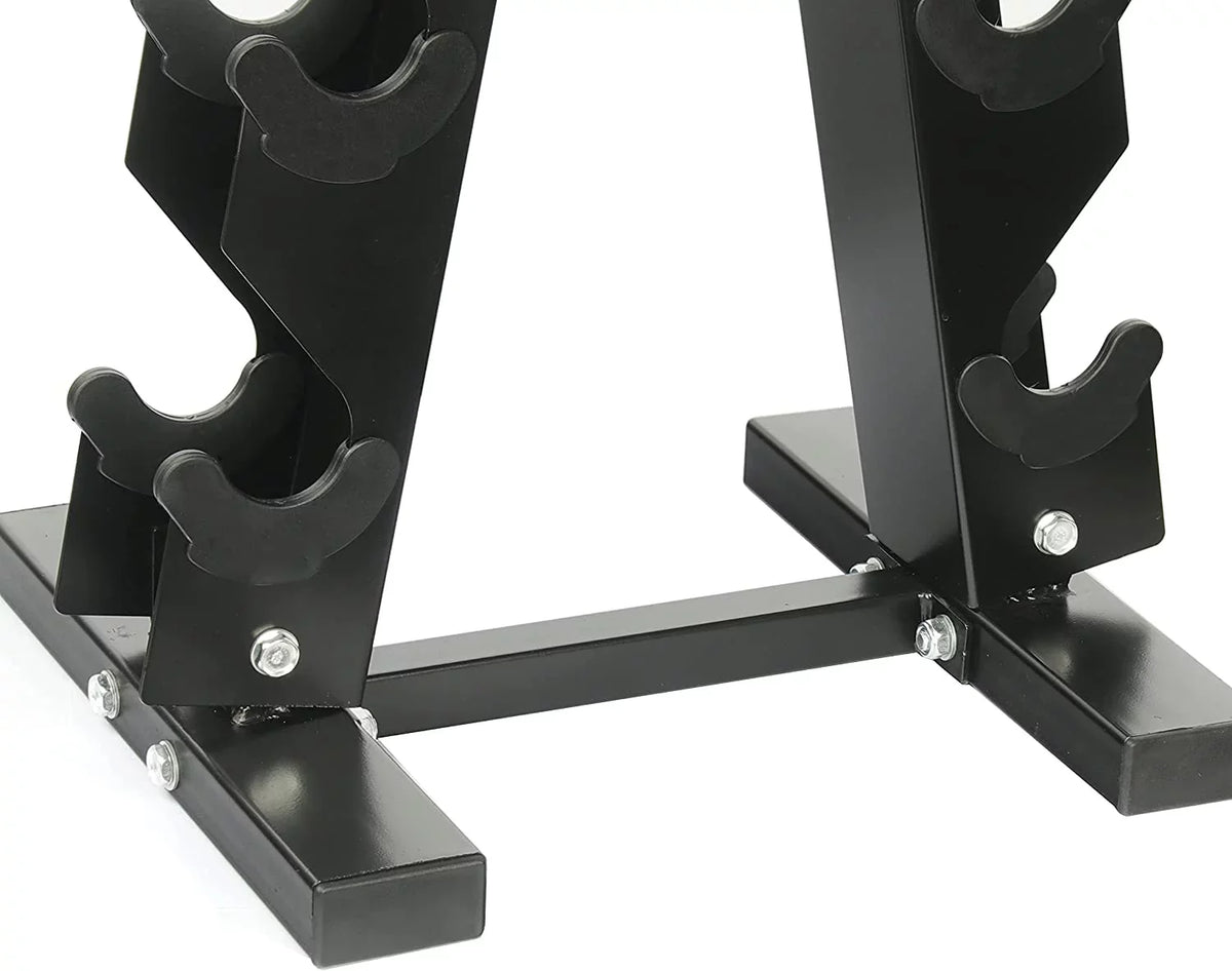 Rack 150 Rubber Dumbbells Hex Set and Coated Pound with Dumbbell