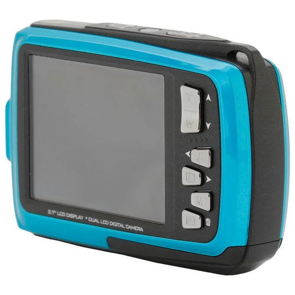 IF045-BLUE Polaroid Dual Proof Water Screen Camera