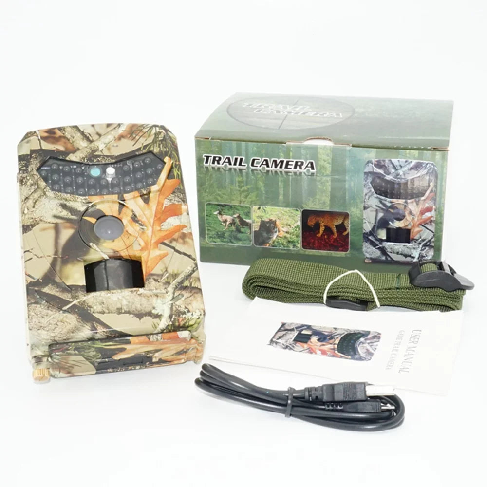 1080P Digital or Farm Cam 12MP Infrared Vision and Camera Wildlife Monitoring Trail Waterproof Night