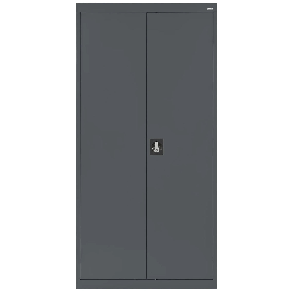 Wardrobe Charcoal Adjustable x 24"D with Cabinet Series x 72"H, Elite Shelf, 36"W