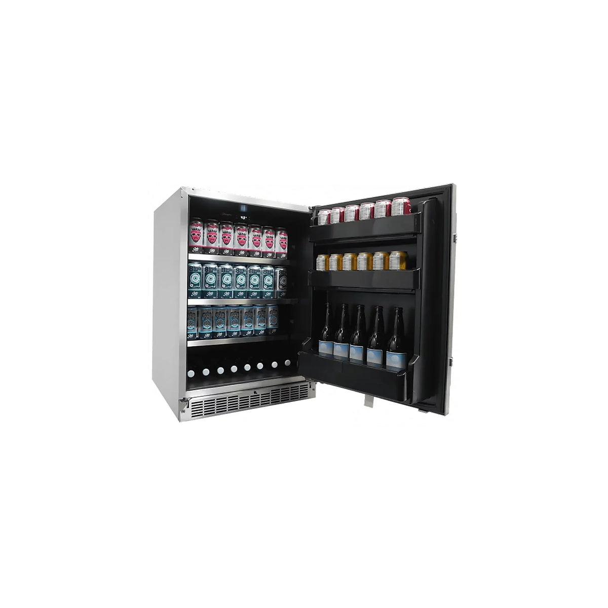 All Silhouette Stainless Star Steel Danby Outdoor Energy DAR055D1BSSPRO Professional Refrigerator,