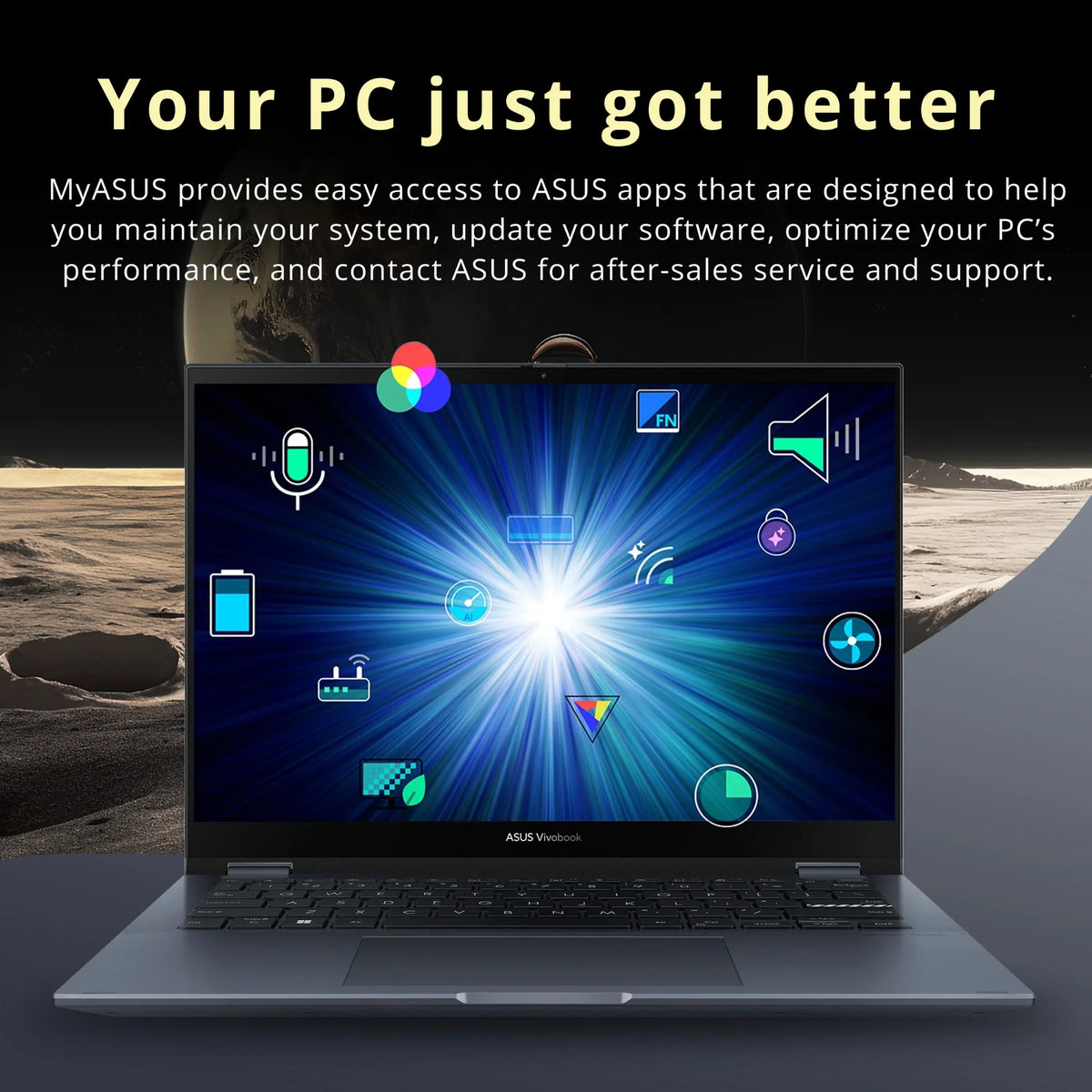 DDR4 14 Hotface Flip 11 Display, Intel ASUS Thunderbolt 14" 8GB 512GB Quiet SSD, FHD RAM, Home, 32GB USB Windows Core i5-12500H Touch Vivobook Card NumberPad, S Blue, 4, CPU,