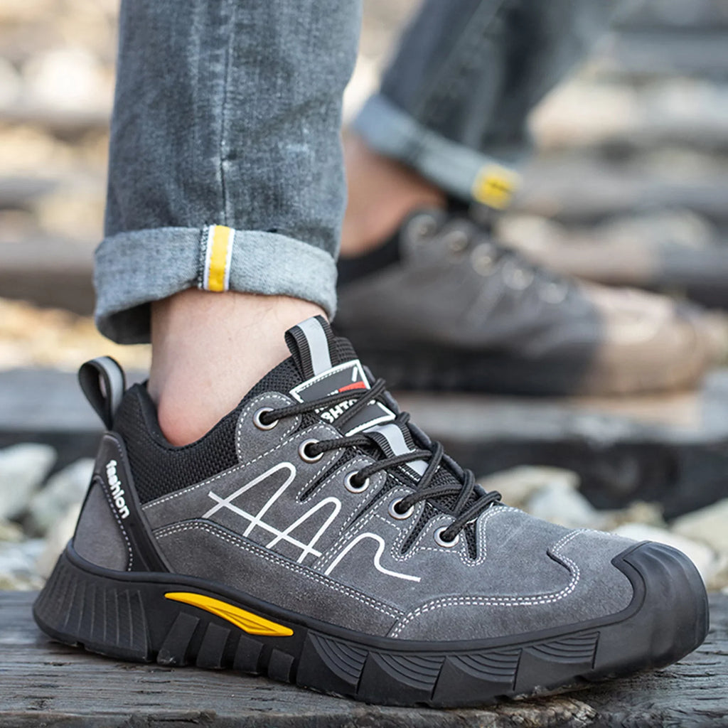 Work Safety Shoes Tanleewa for Lightweight Toe Size Men Sneakers Men9.5/Women10.5 Steel Shoe