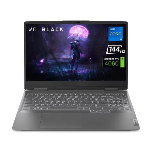 Gen RJ45, FHD Webcam, 1TB KB, Windows 11 PCIe Grey Intel i7-13700H, 144Hz Wi-Fi LOQ Lenovo HDMI, SSD, 6, 15.6" 4060, Backlit Gaming DDR5 32GB Laptop, Display, Home, RAM, NVIDIA RTX 13th GeForce