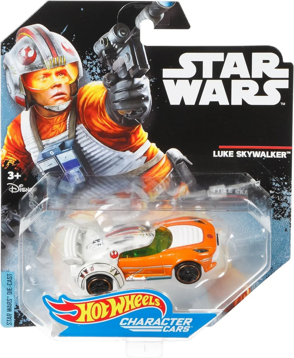 Wheels Gear) Skywalker One (X-Wing Luke Character Rogue Hot Wars Star Car,