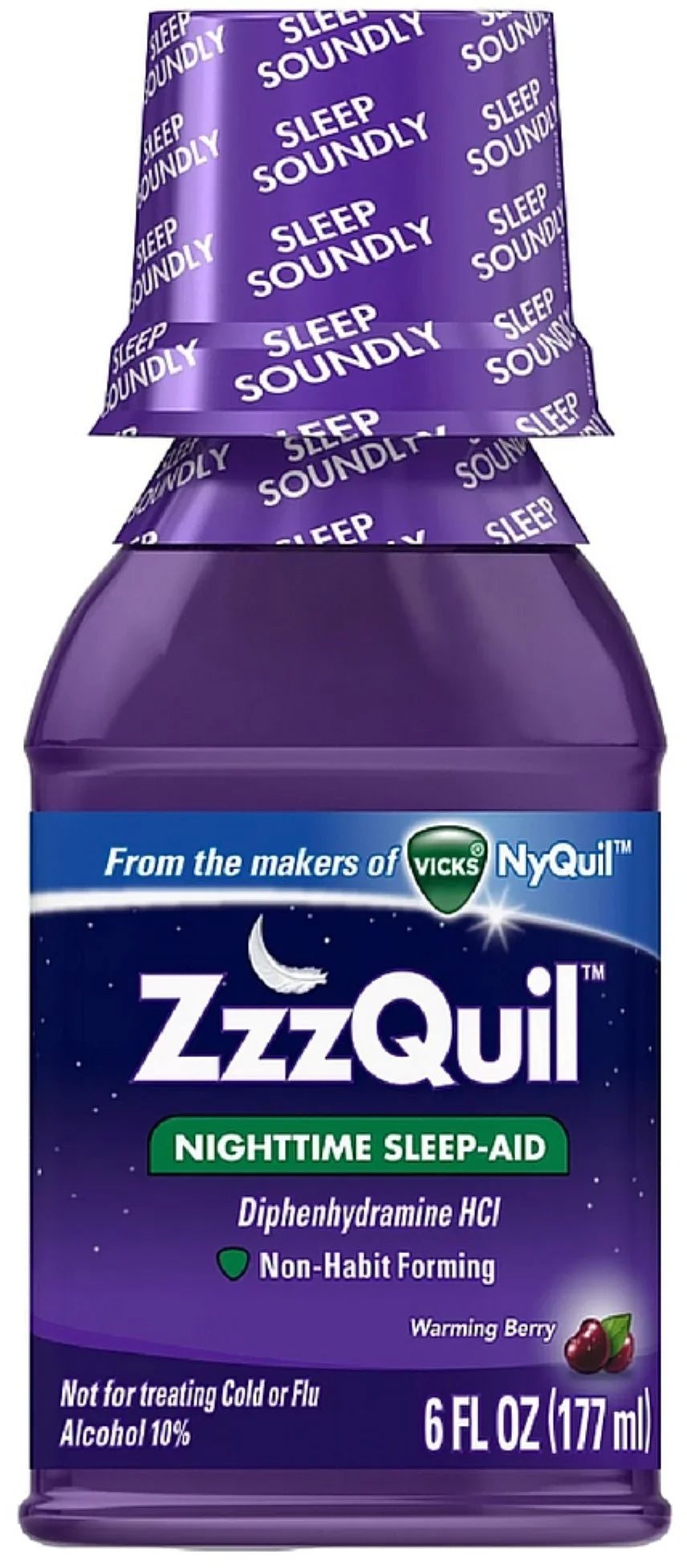 Flavor, Nighttime Vicks 6Oz, Sleep-Aid Berry Liquid, Zzzquil 6-Pack Warming