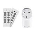 outlet 433.92MHZ 2200W 10A control Universal + plug Broadlink power RM socket Compatible rf remote socket remote