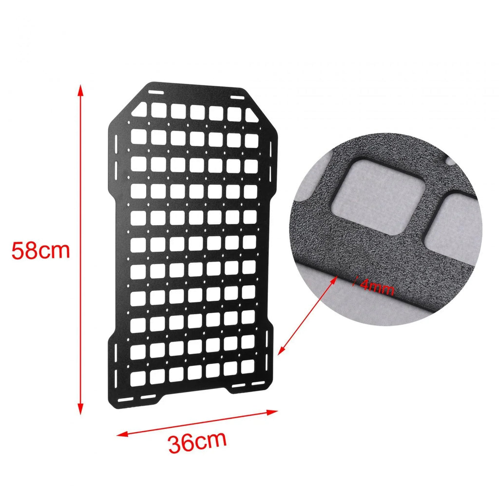 Car Vehicles Thickened Storage for for Molle Panel Baoblaze 4mm Accessories Rack