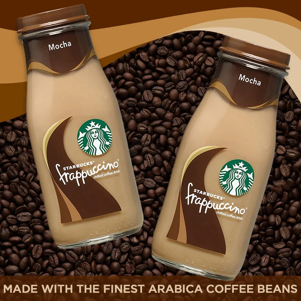 Coffee Starbucks oz 9.5 (Mocha) Bottles (15-Pack) Drink Frappuccino Glass