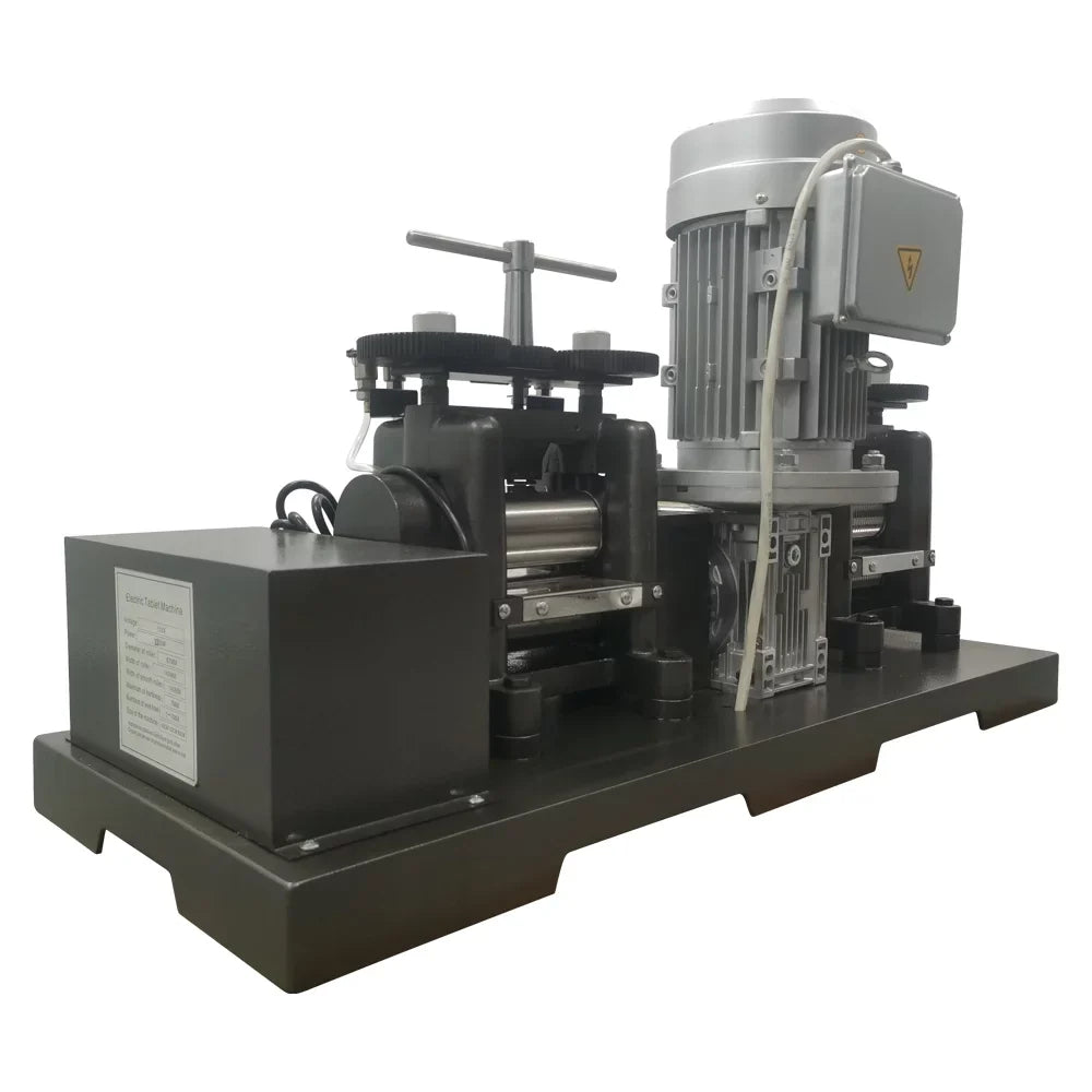 Making 3HP Mill Electric Double Machine Jewelry INTSUPERMAI Rolling Tool Head