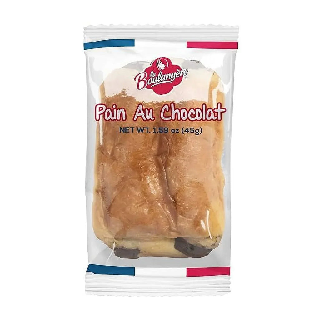 Croissants, Pains 16-Count Chocolate (Pack Wrapped, 1) Of Boulangere La Individually Chocolat,