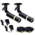 Cable Lens with Bullet Wide and Angle Power 2 Security bze Camera Extension VideoSecu CCD SONY Built-in Supply Outdoor