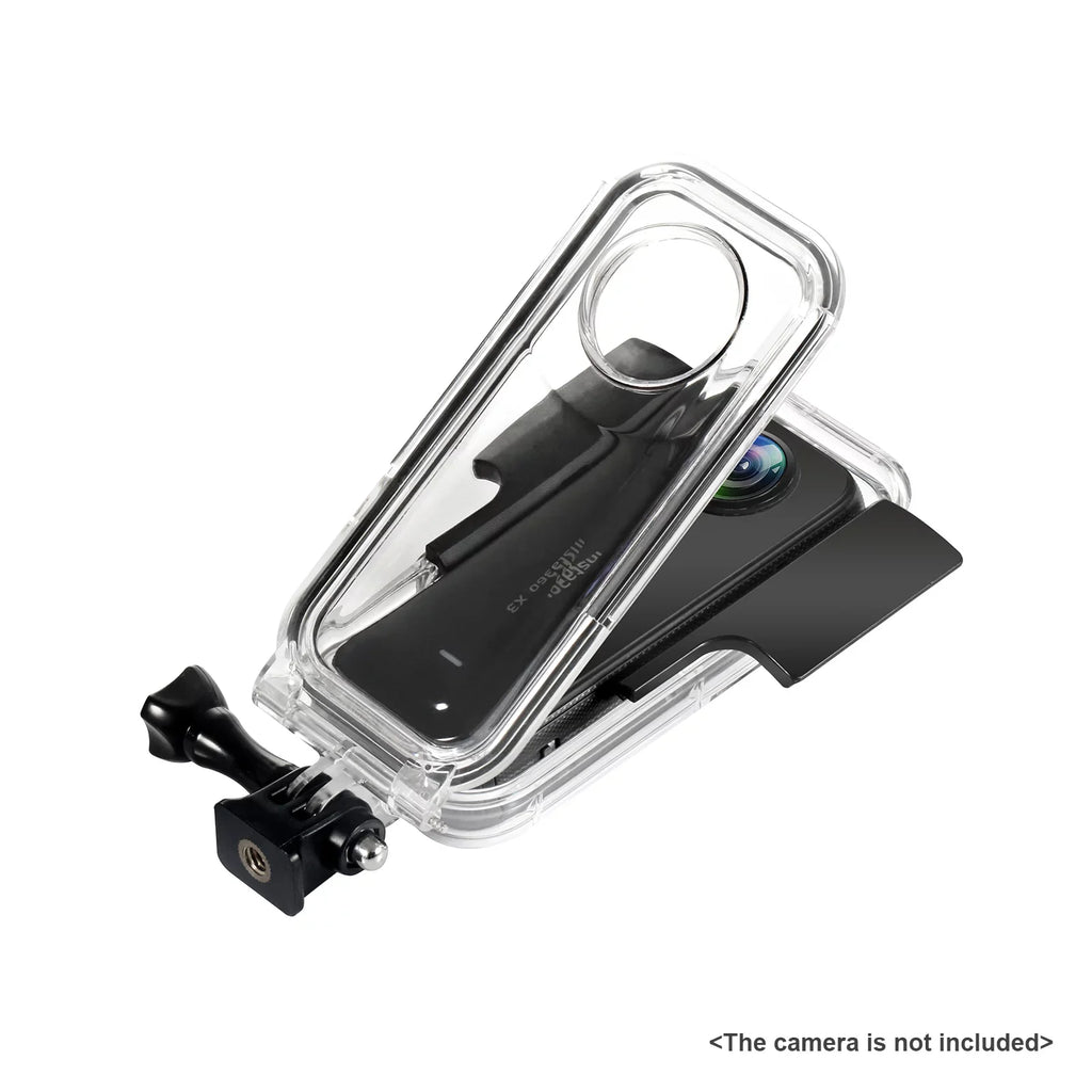Waterproof Panoramic Case Housing Replacement ametoys Underwater Diving for 40M Dive Case X3