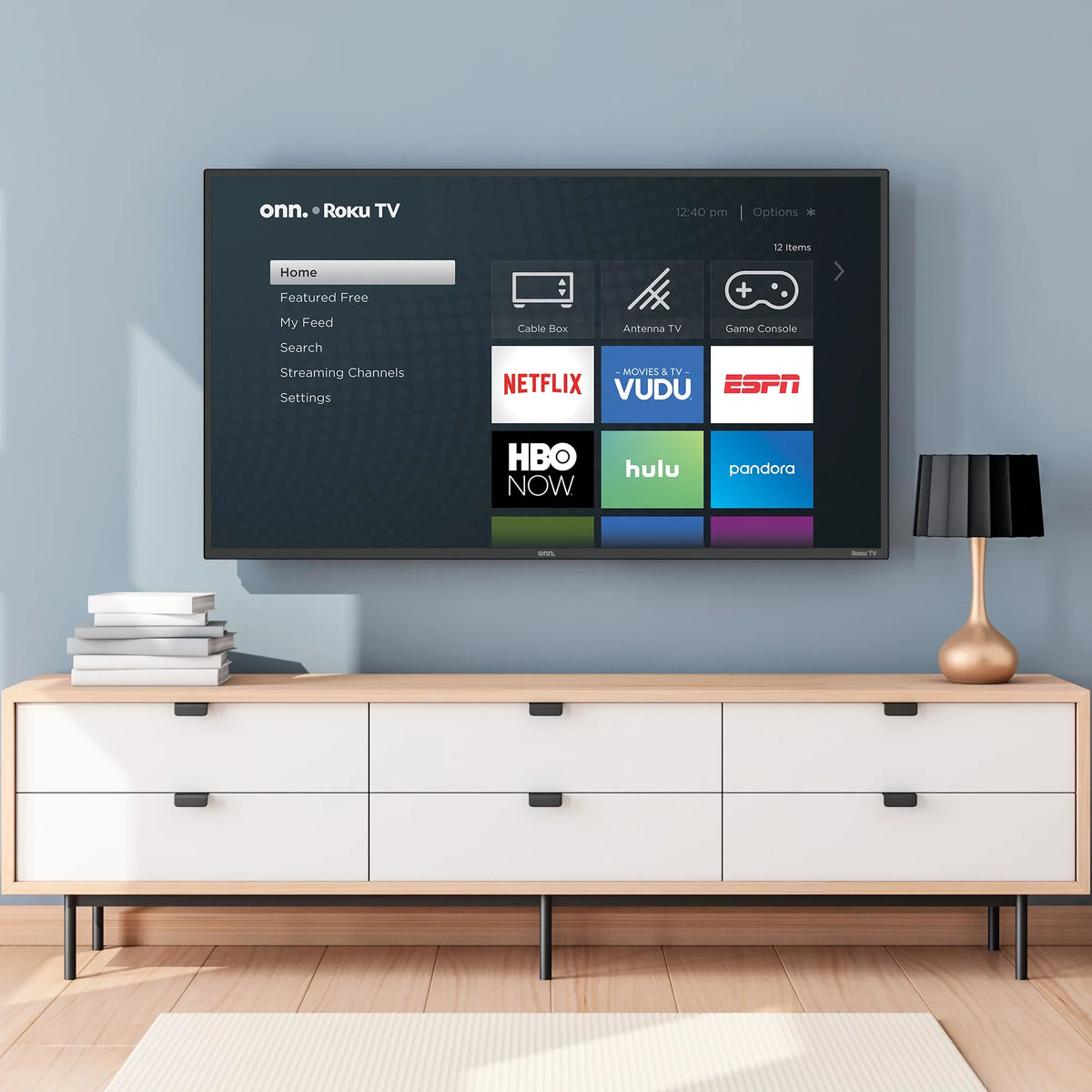 1080p Smart Class Roku 40" FHD TV LED (100005395) onn.