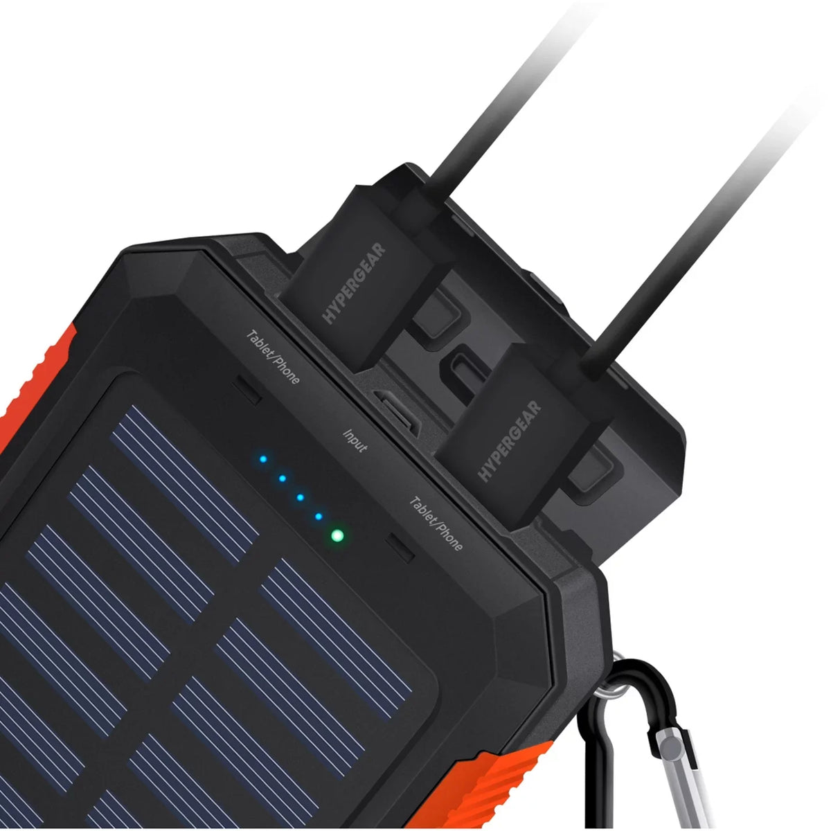 Power 10000mAh HyperGear 13681-HYP Black Solar Bank,