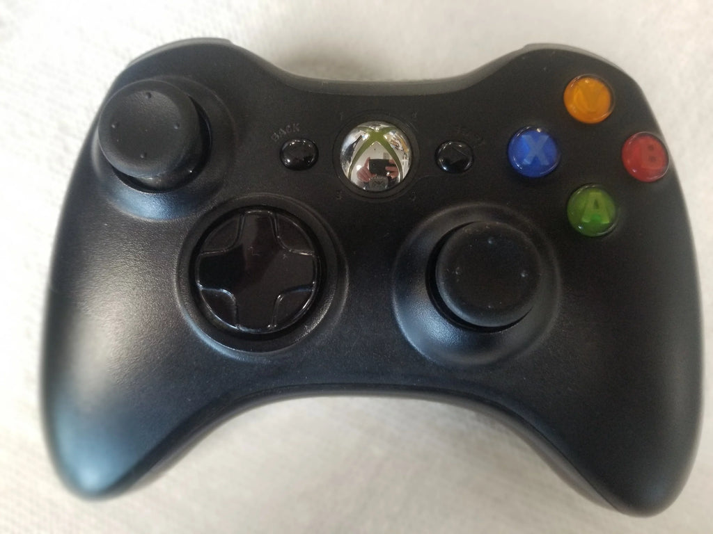 Xbox Black Official 360 Controller Microsoft Pre-Owned