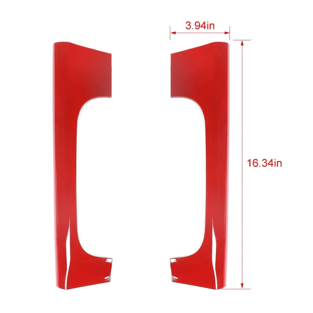 Cover Side Trim Decor Red Holder Teledu Front Cup Panel