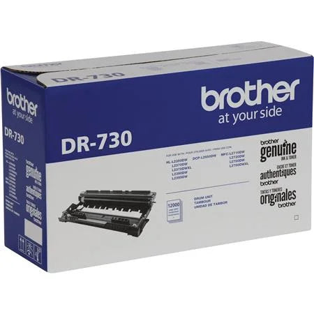 to 12,000 Yields Black Drum DR730, Up Genuine Unit, Pages, Brother