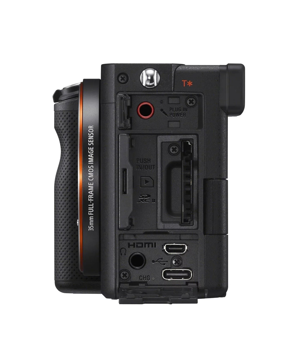 Bundle a7C Mirrorless (Black) Full-Frame Alpha Body Sony Camera Compact