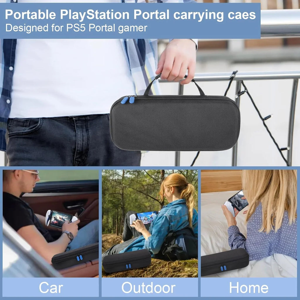 PS Carry portal Game Portal,Portable Pouch Case Console Portable Case handheld Fit for for PlayStation Remote Case Consoles,EVA Carrying Storage Hard Shell Uberwith Travel Streaming Storage ps5