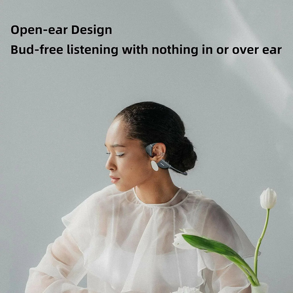 Open Ear Bone Headphones Conduction Waterproof 5.3 IPX5 Headphones