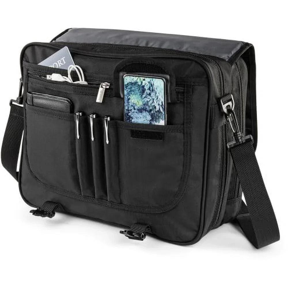 bugatti Case 15.6" Each for THE - ASSOCIATE Notebook (Briefcase) Carrying Black,
